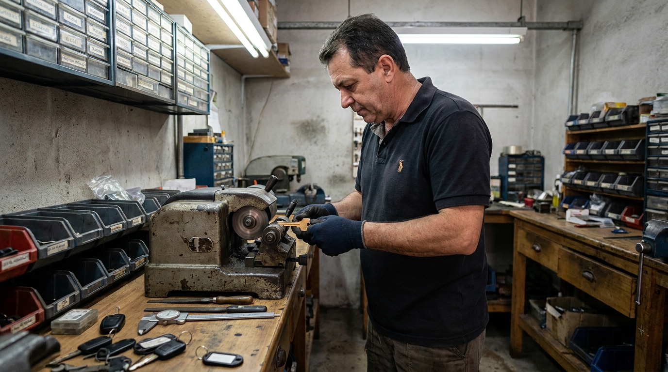 Serviço de Confecção de Chave Automotiva em Londrina‑PR
