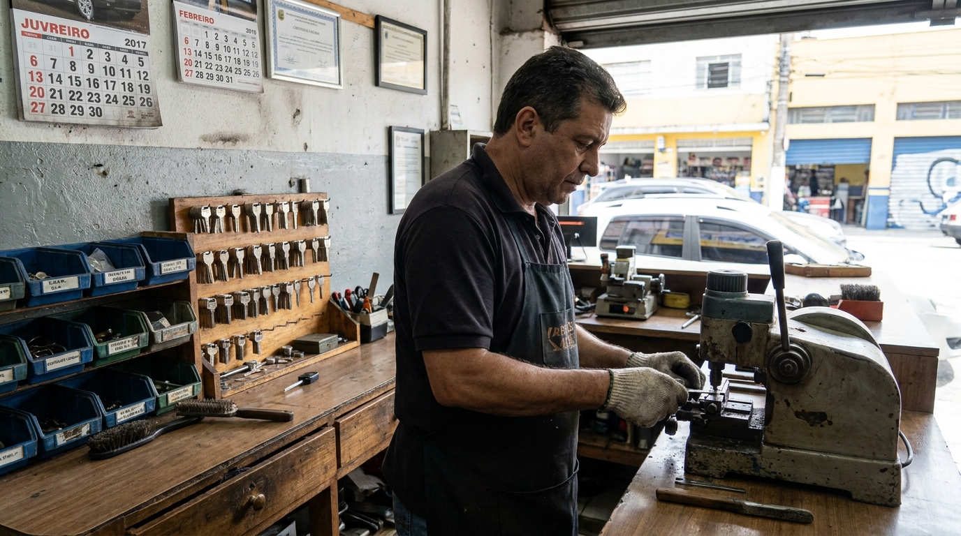 Confecção de Chave Automotiva perto de mim em Londrina‑PR
